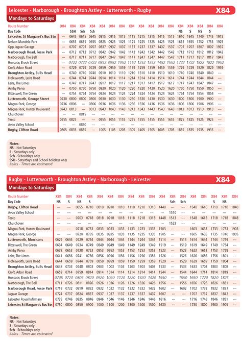 leicester to nottingham bus timetable.